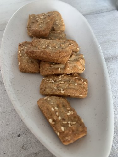 Biscuits sablés au sésame