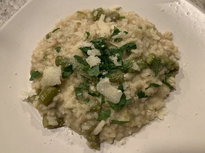 risotto aux asperges