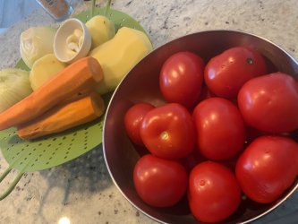 Velouté de tomates