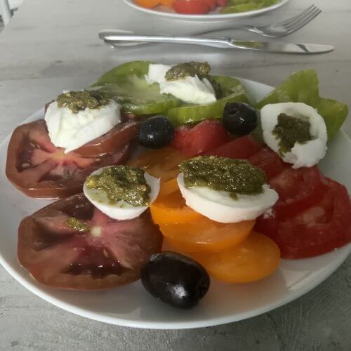 Salade tomate mozzarella