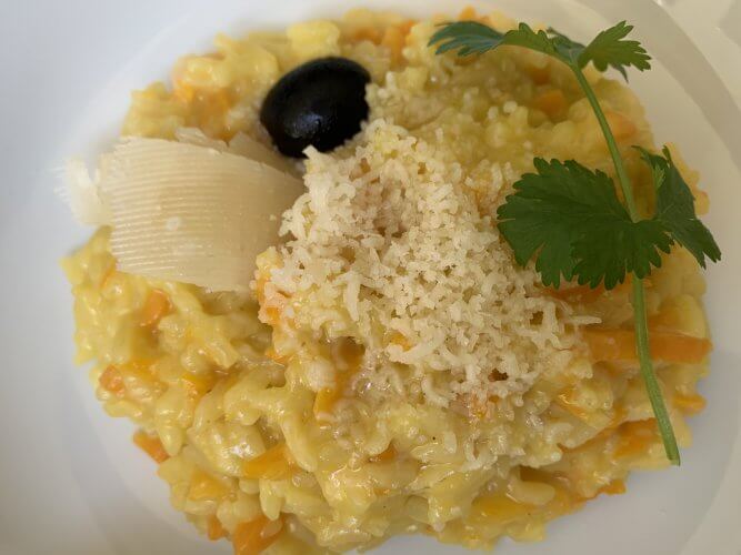 Risotto carottes safran