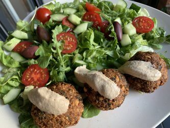 Falafels salade