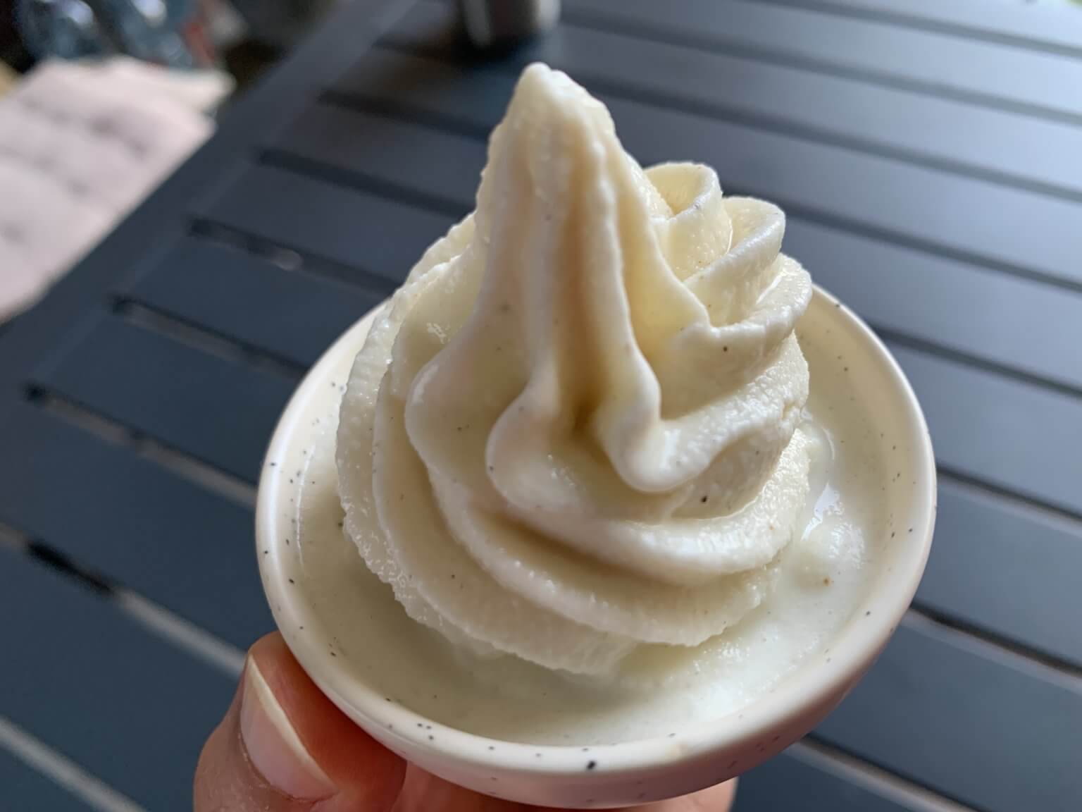 Glace à l'italienne - Rose en cuisine