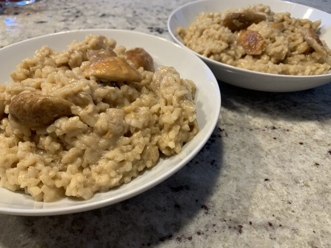 Risotto aux cèpes