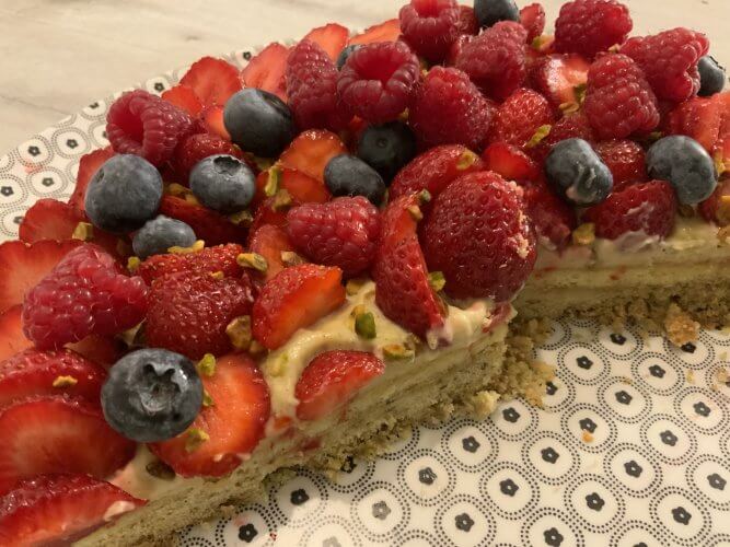 Tarte aux fraises