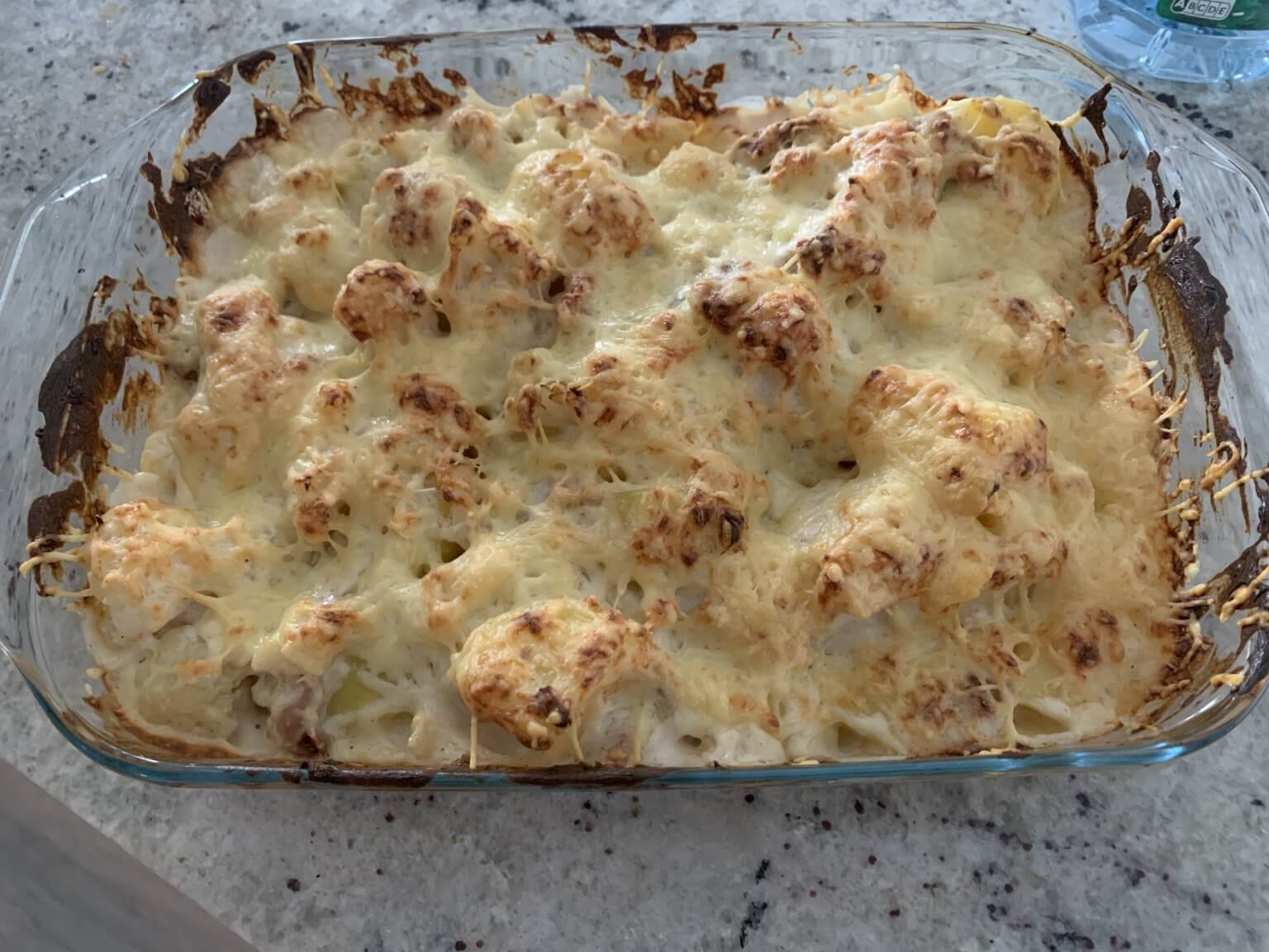 Gratin de chou fleur pommes de terre - Rose en cuisine