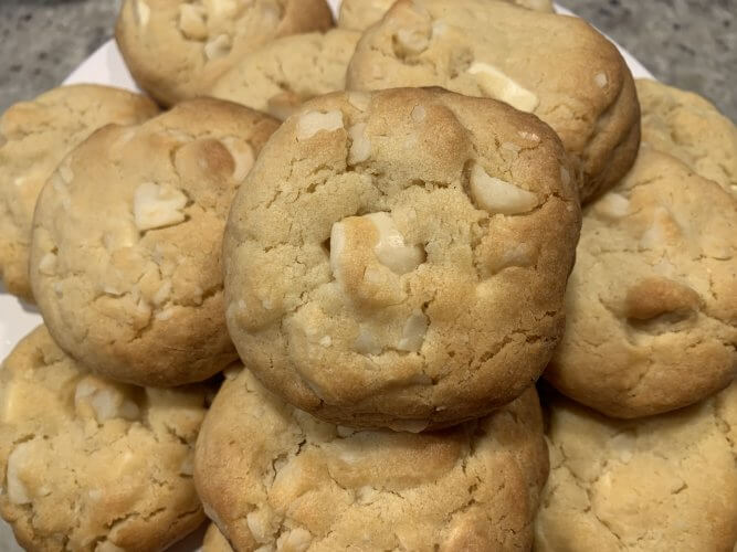 Cookies chocolat blanc macadamia