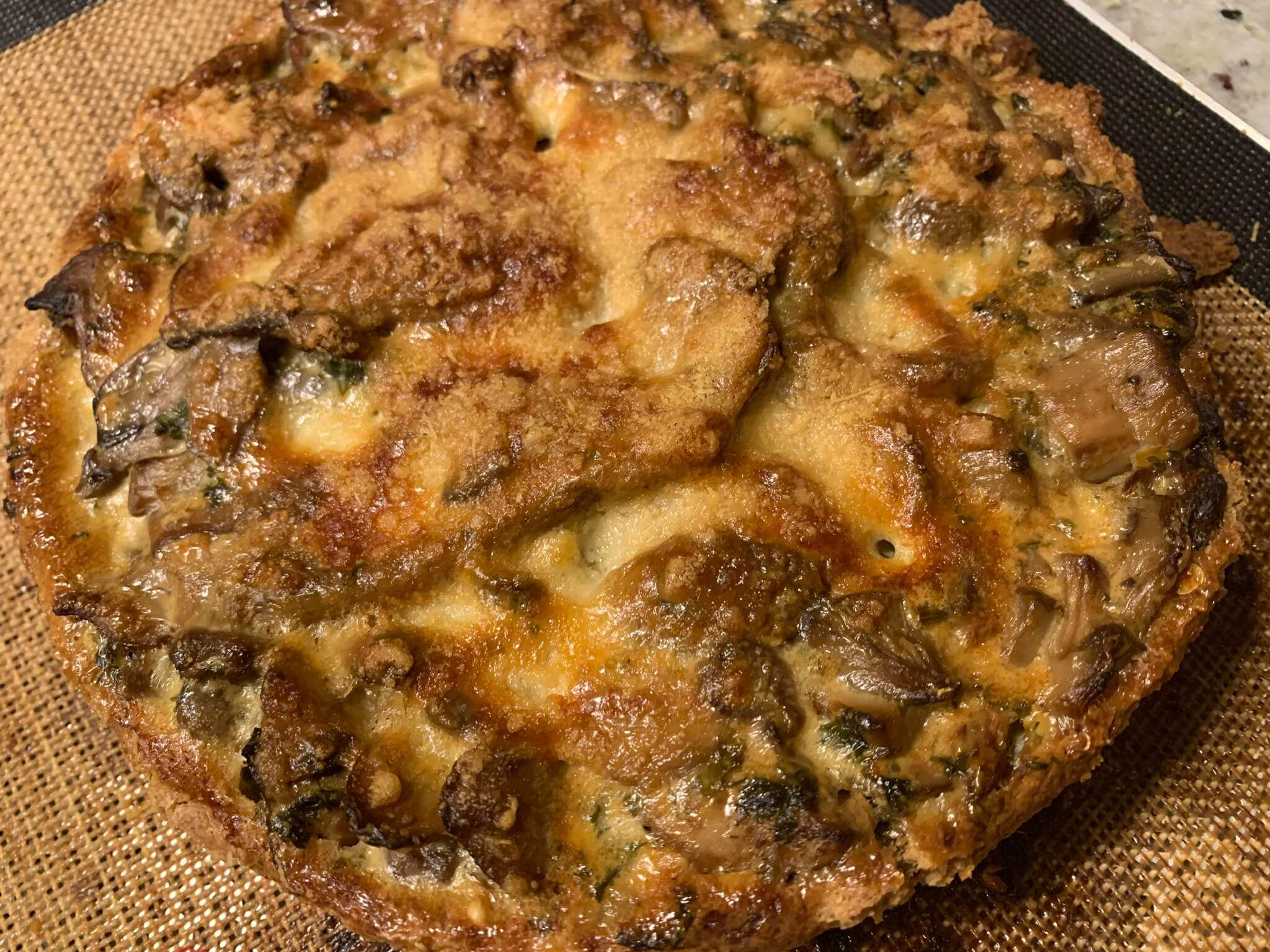 Tarte aux champignons - Rose en cuisine