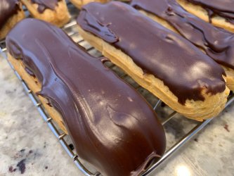 éclair chocolat