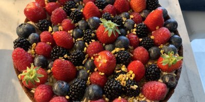 Tarte aux fruits rouges