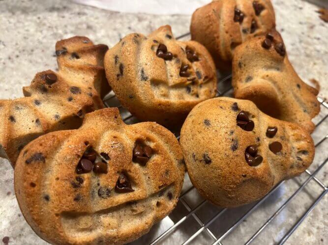 gâteaux cannelle pépites de chocolat