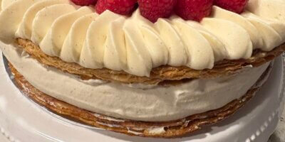 mille feuilles framboises