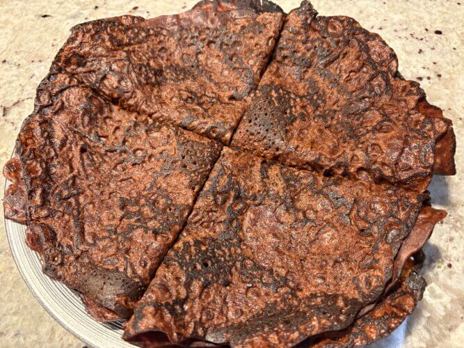 crêpes cacao