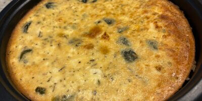 Clafoutis aux courgettes