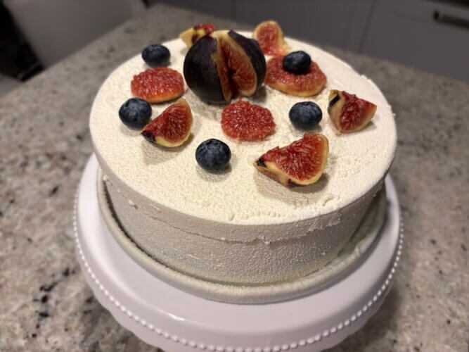 Dessert aux figues
