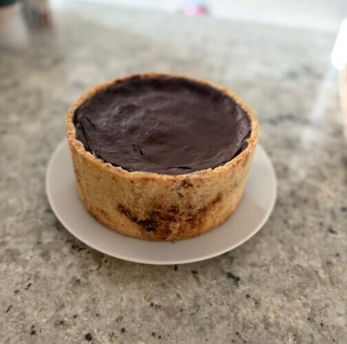 Flan chocolat