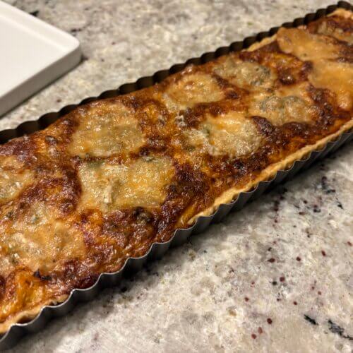 tarte salée citrouille