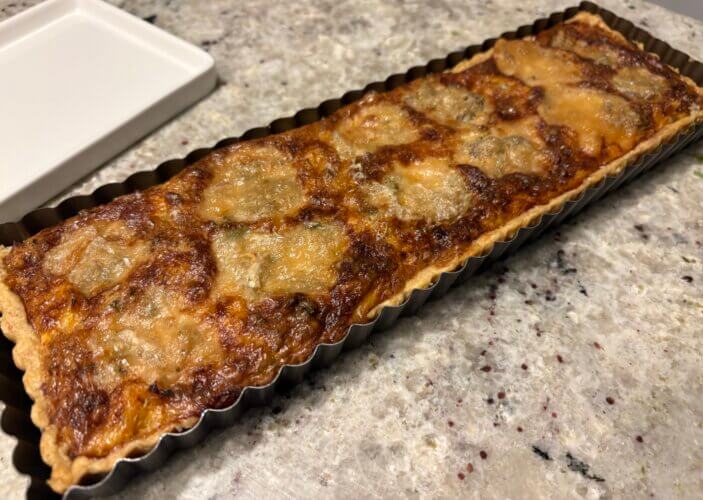 tarte salée citrouille