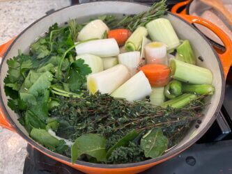 Bouillon de légumes