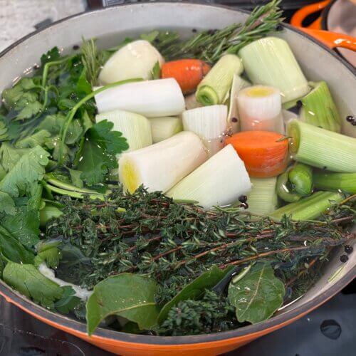 Bouillon de légumes