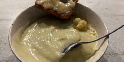 Velouté de chou-fleur gorgonzola