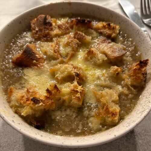 Soupe à l'oignon