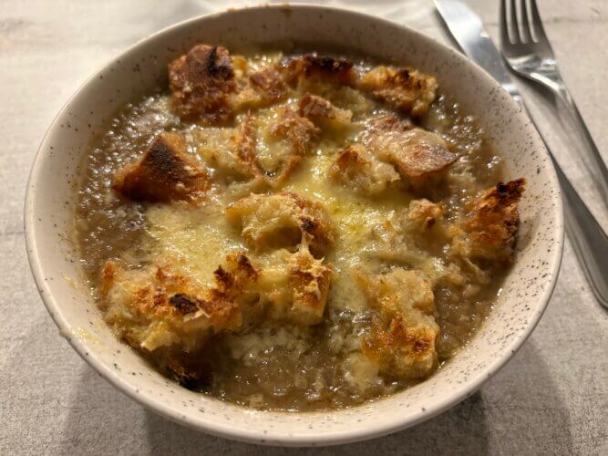 Soupe à l'oignon