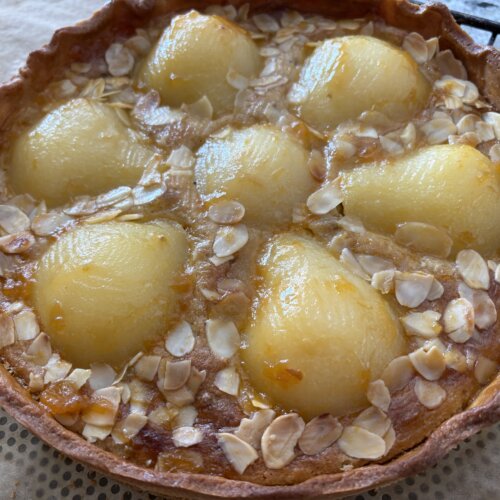 Tarte bourdaloue légère