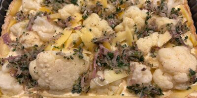 Tarte comté chou-fleur