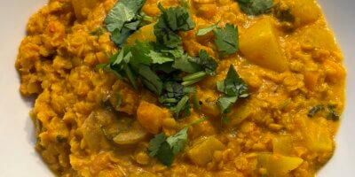 Dahl de lentilles corail